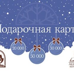 Подарочная карта – лучший подарок керамисту на Новый год и не только