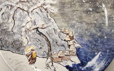 Мастер-класс «Зимние пейзажи»