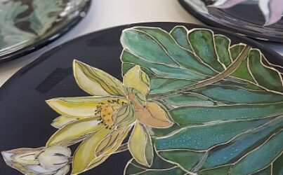 Мастер-класс «Цветы и птицы»