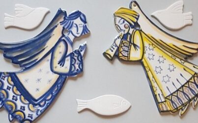 Мастер-класс “Рождественские ангелы”