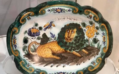 Русская майолика. Цветная майолика Гжели