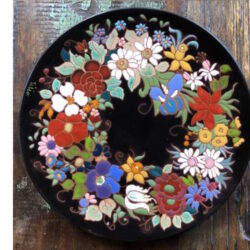 Роспись керамических тарелок «Современная русская майолика»