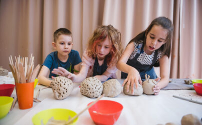 ДЕТСКИЙ МАСТЕР-КЛАСС «КРЕАТИВНАЯ КЕРАМИКА»